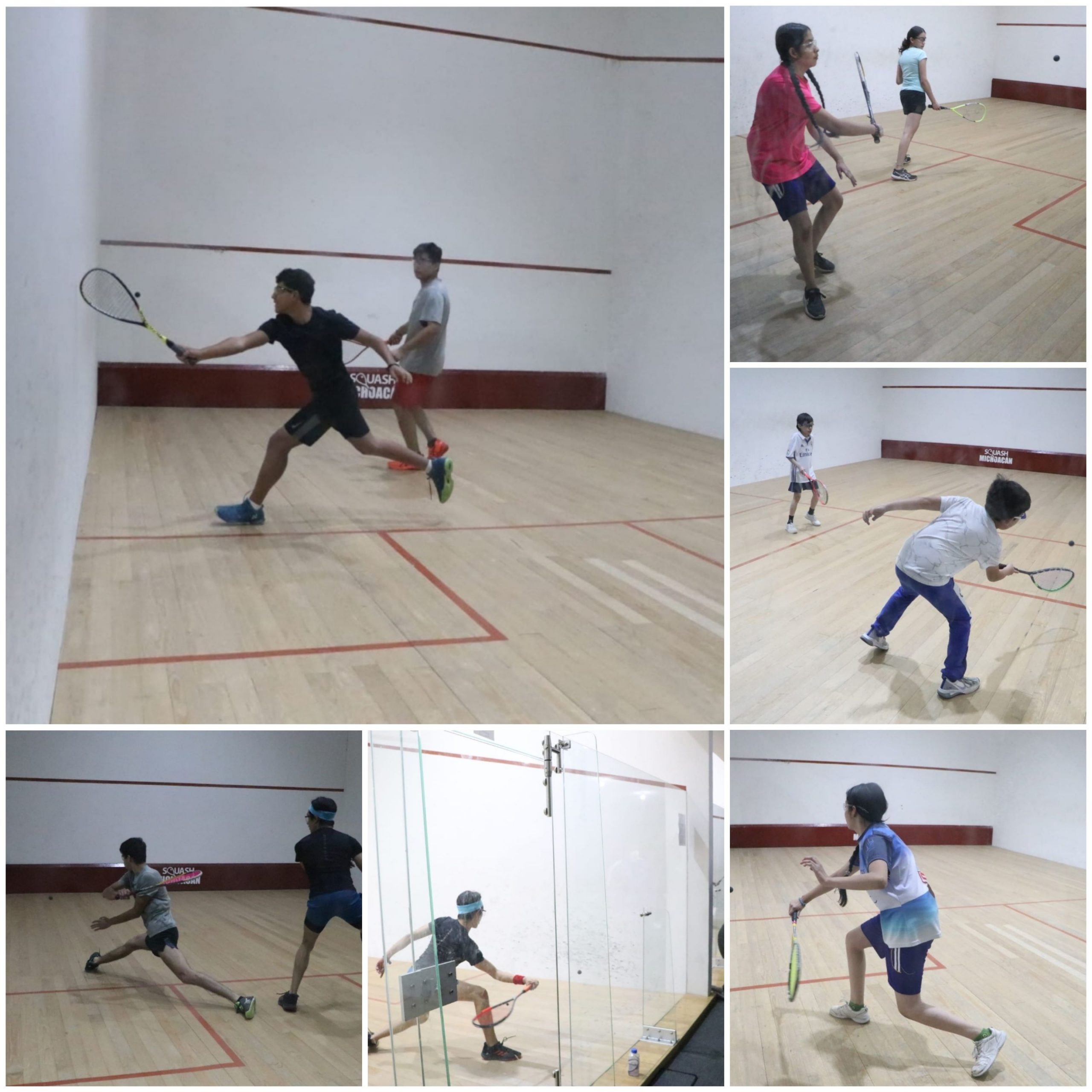 Definen selección de squash rumbo a los Juegos Nacionales de la Conade 2022