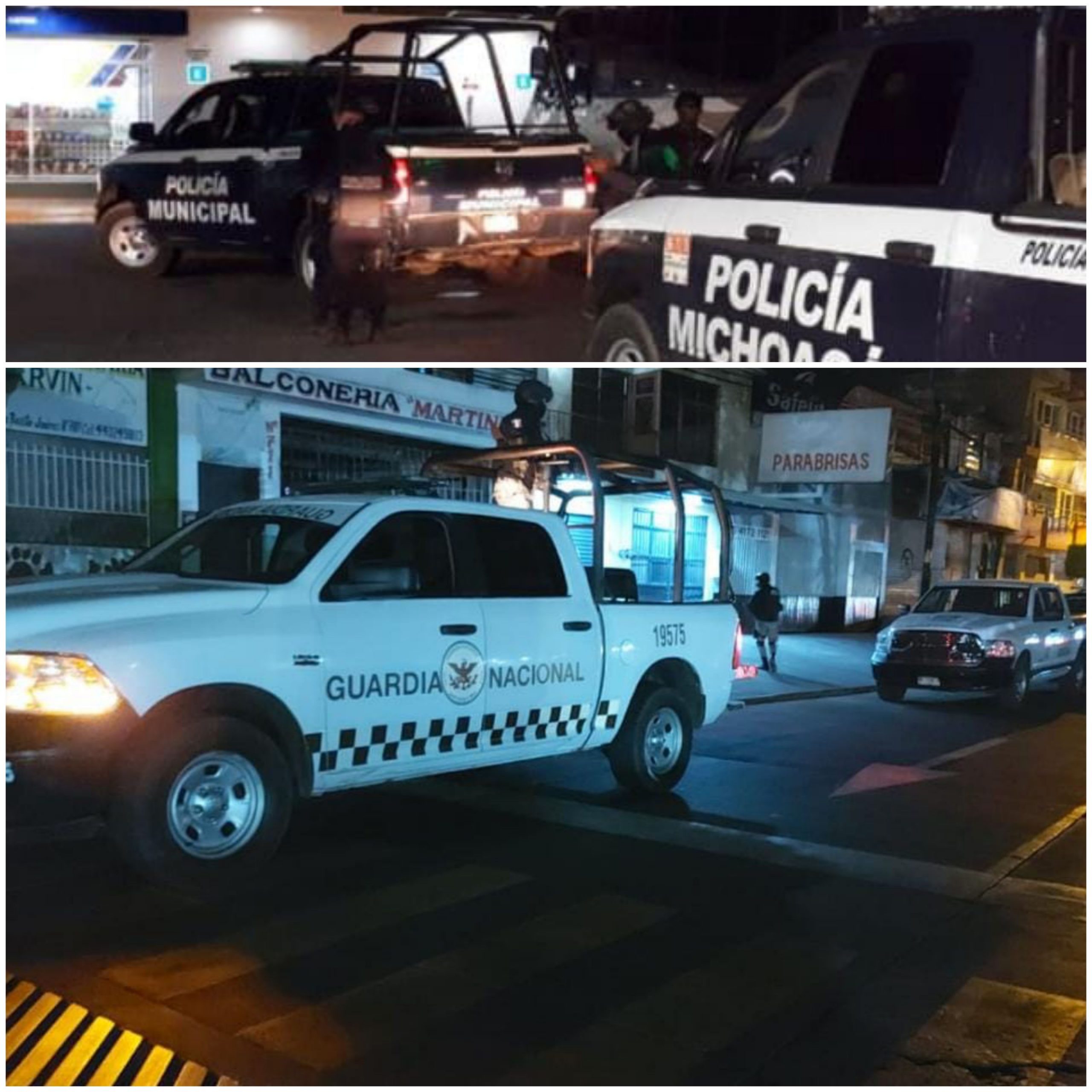 SSP y GN fortalecen las labores del operativo “Uruapan Seguro”.