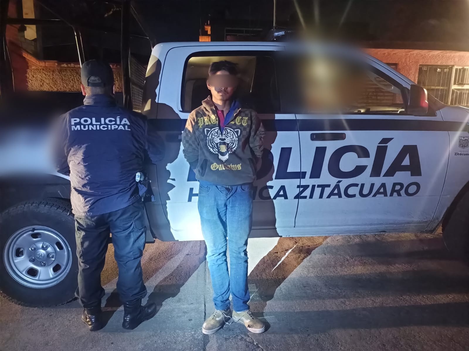 Detiene SSPM a sujeto por allanamiento de morada