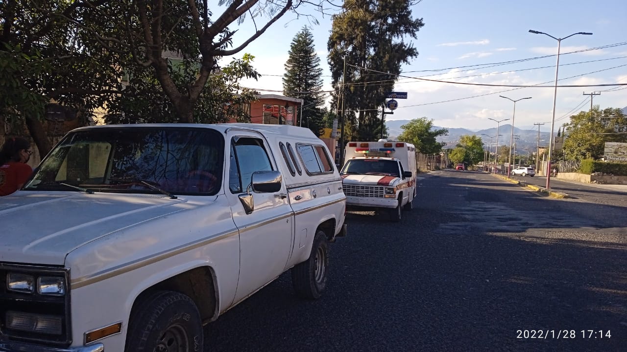 Una persona lesionada en accidente vial en el Libramiento Francisco J. Mujica en Zitácuaro