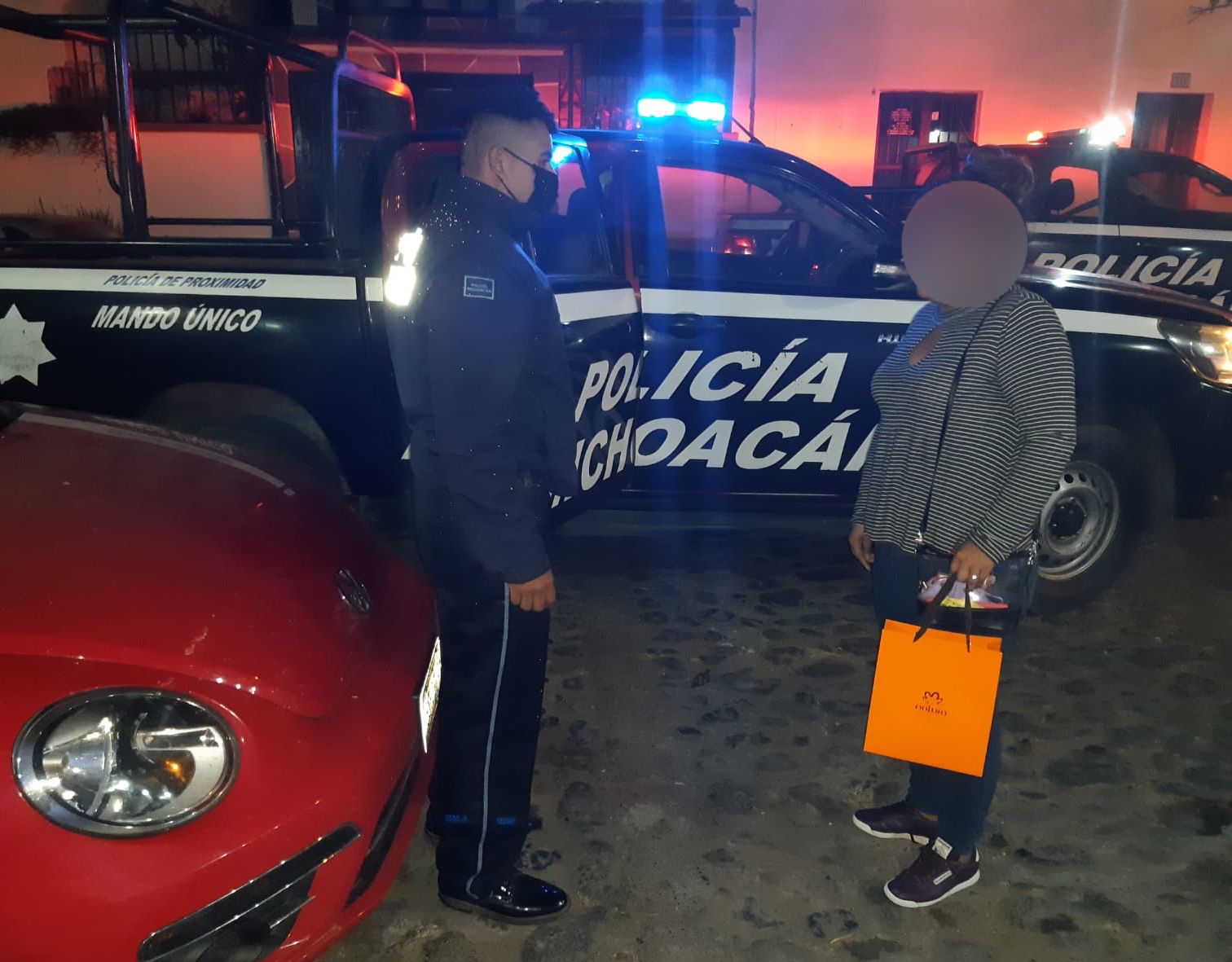Tras dispositivo de búsqueda, SSP localiza a víctima de tentativa de extorsión telefónica
