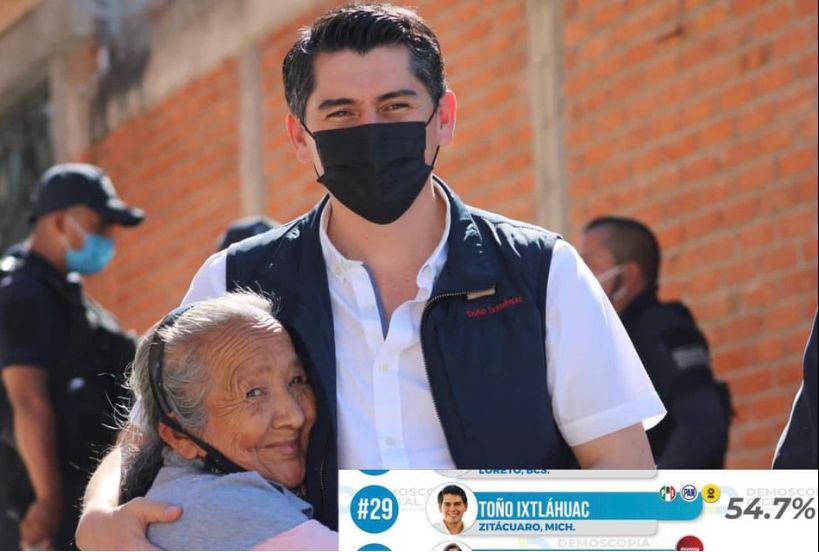 Evalúan a Toño Ixtláhuac, como el mejor alcalde de Michoacán