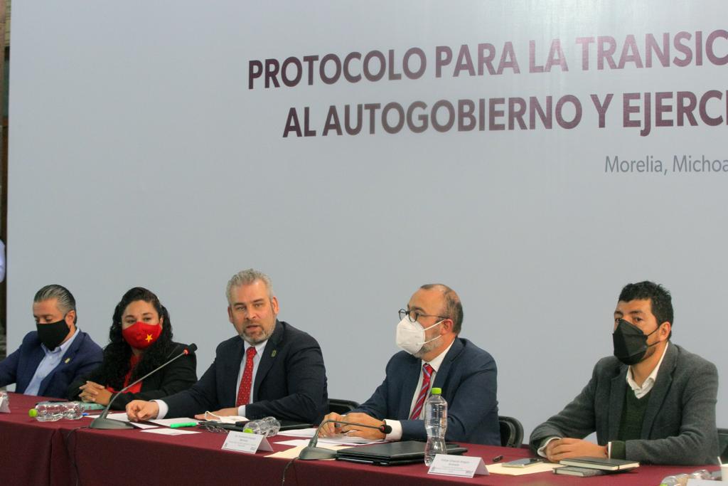 Presentan protocolo para ejercicio de presupuesto directo y autogobierno