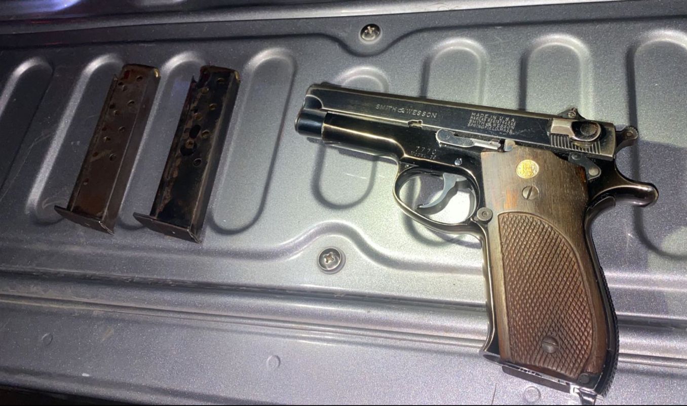 Tras labor policial en Tarecuato, SSP y SEDENA aprehenden a tres en posesión de arma de fuego.
