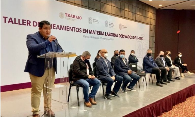 Capacitan al sector empresarial de Michoacán en materia laboral del T-MEC