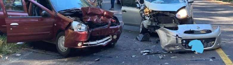 3 personas lesionadas en accidente automovilístico en la Carretera Morelia – Cd. Hidalgo