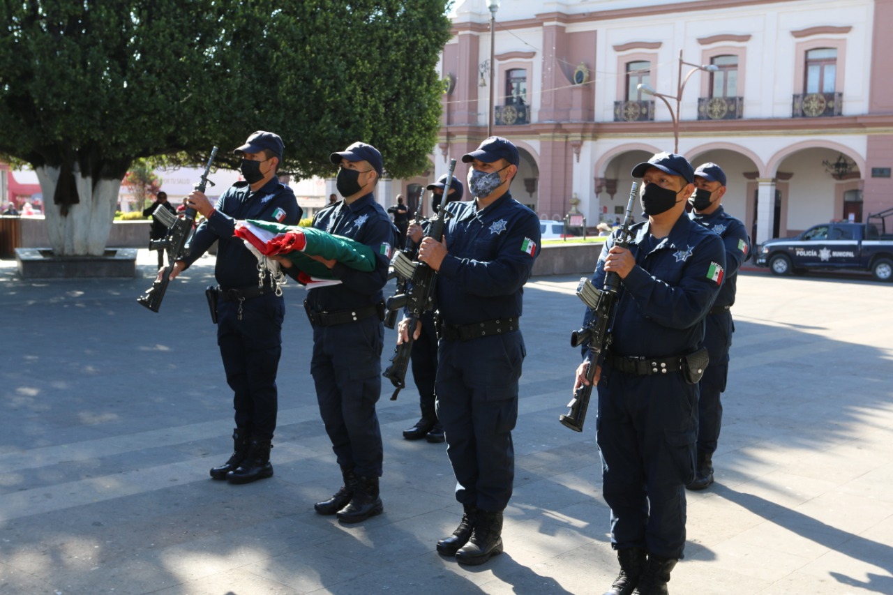 En Hidalgo se conmemoró el 191 Aniversario Luctuoso del General Vicente Ramón Guerrero Saldaña