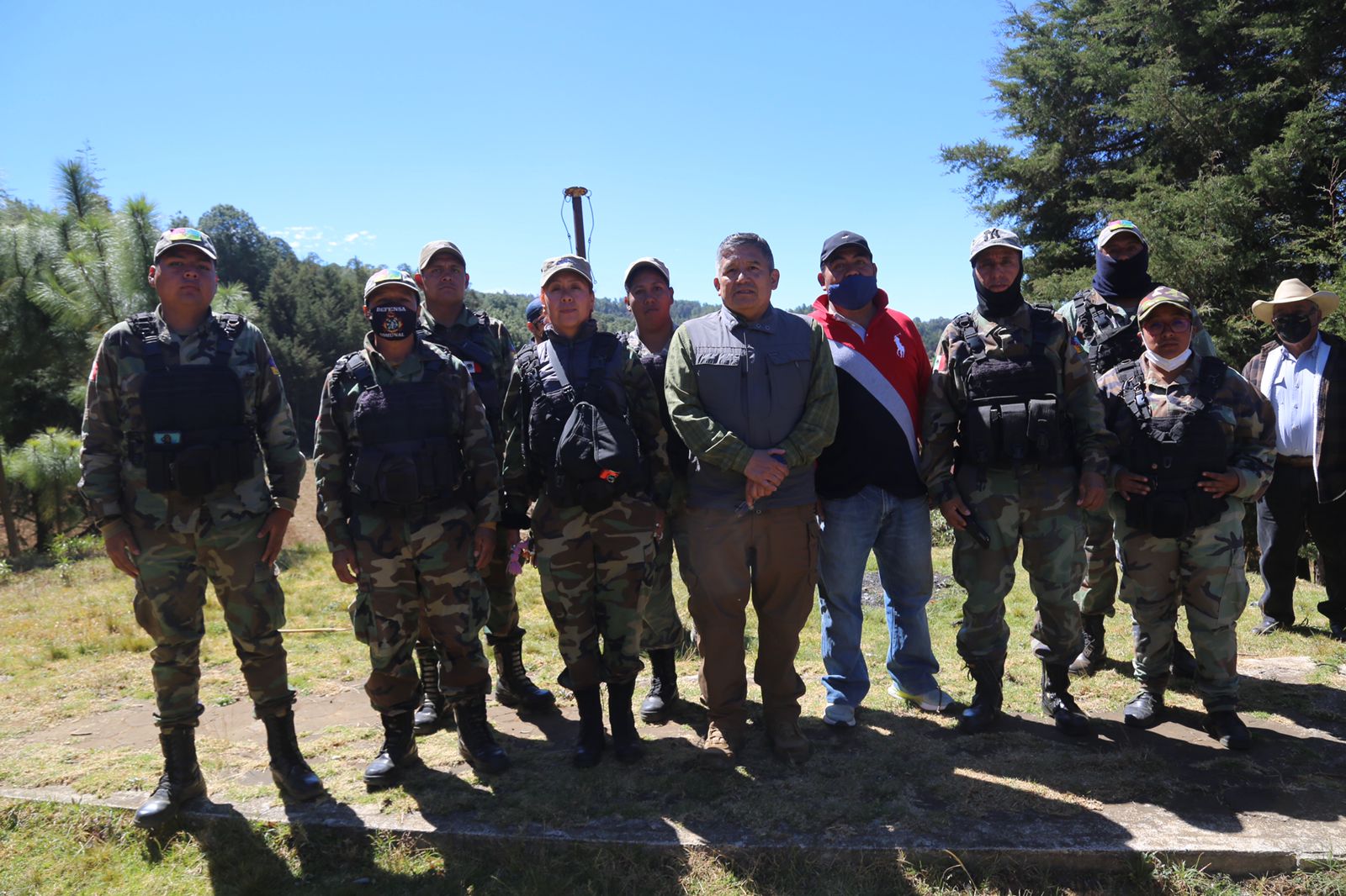 Mantiene SSP reuniones de seguridad con el Consejo Supremo Indígena.
