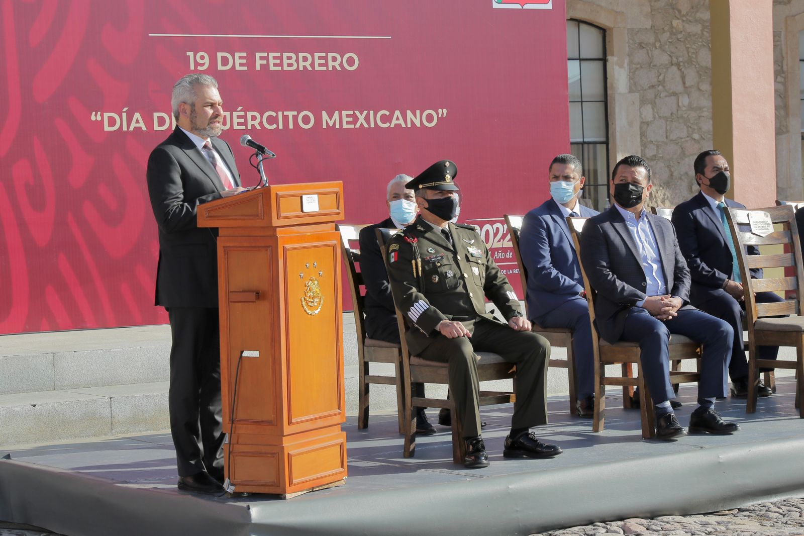 Ejército Mexicano, nuestra fuerza moral y baluarte de la soberanía nacional: Bedolla.