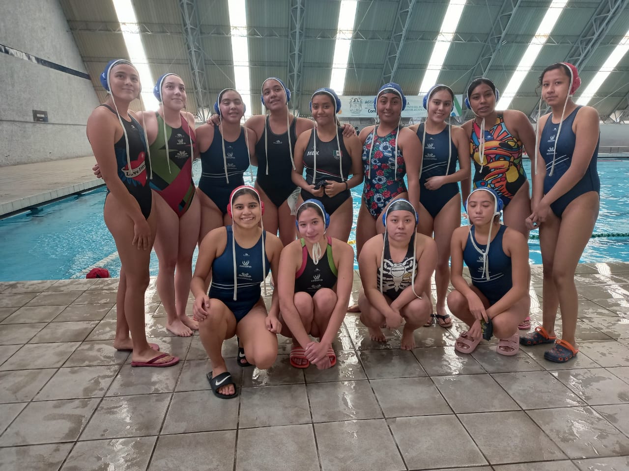 Con equipo completo, avanza polo acuático femenil a JN Conade 2022