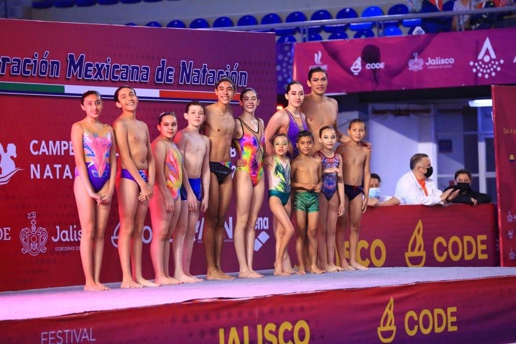 Avanza natación artística michoacana en su camino a JN 2022