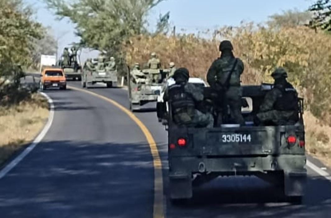 Delincuentes armados agredieron a balazos a los elementos de la Sedena