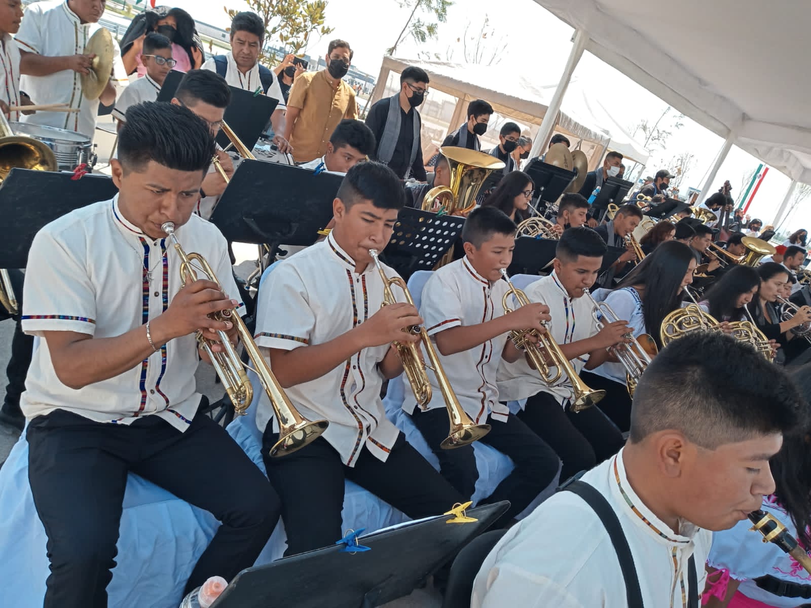 La música michoacana presente en la inauguración del Aeropuerto Internacional Felipe Ángeles