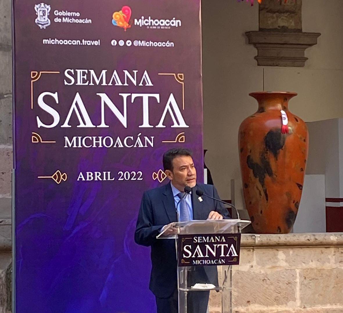 Michoacán, listo para presumir sus atractivos y tradiciones en Semana Santa: Sectur.