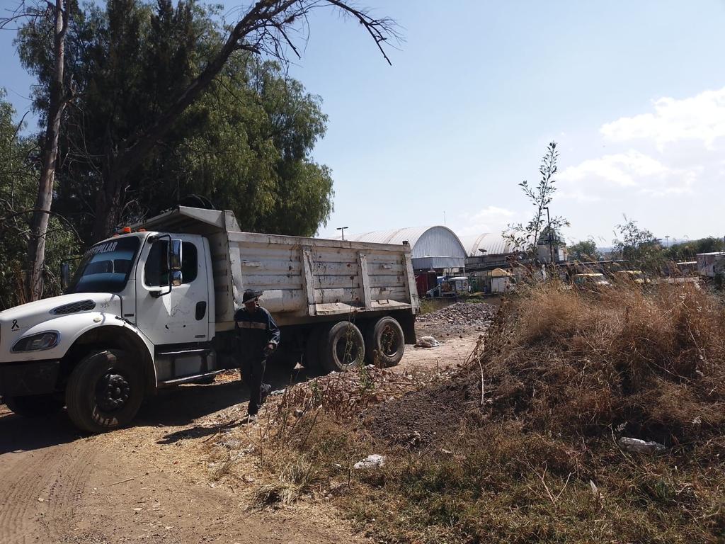 Ayuntamiento de Morelia trabaja en la erradicación de tiraderos clandestinos.