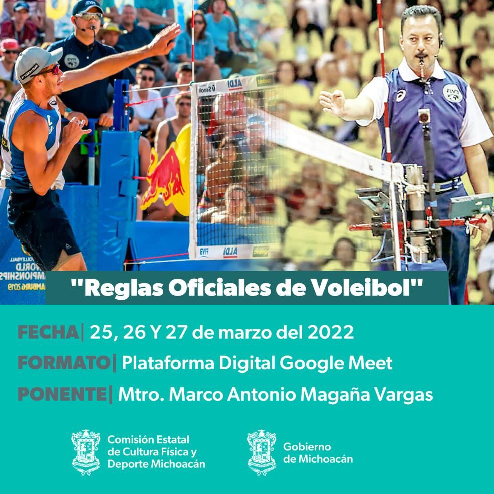 Capacitan a representantes municipales mediante taller de actualización de voleibol.