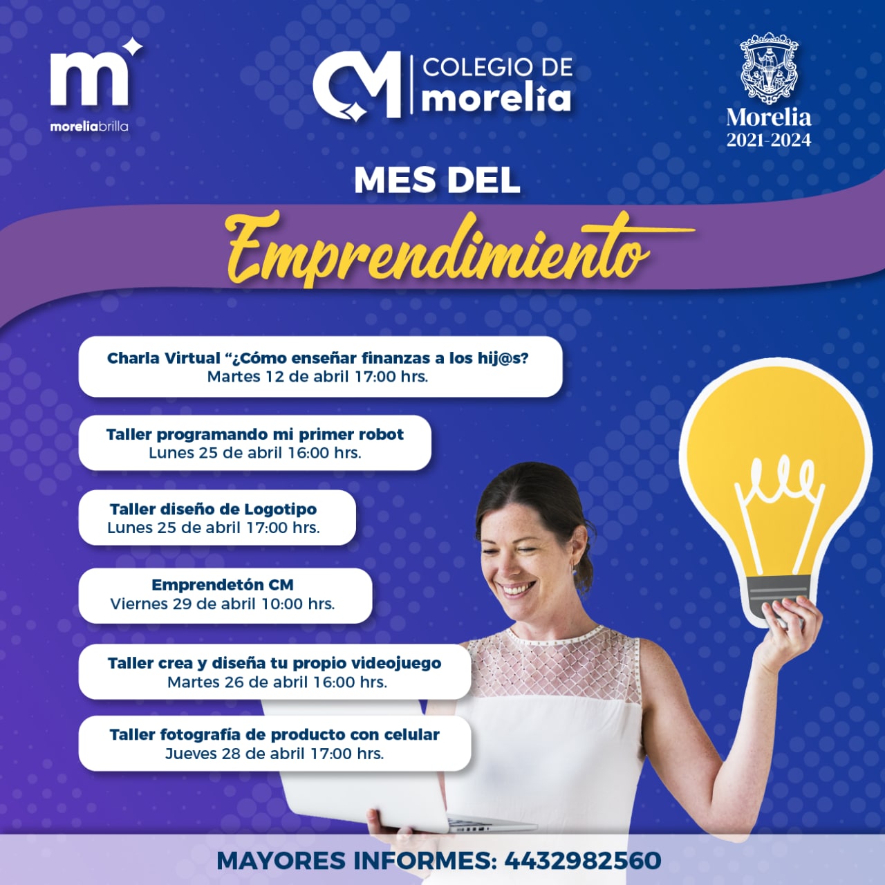 El Colegio de Morelia conmemora el mes del emprendimiento