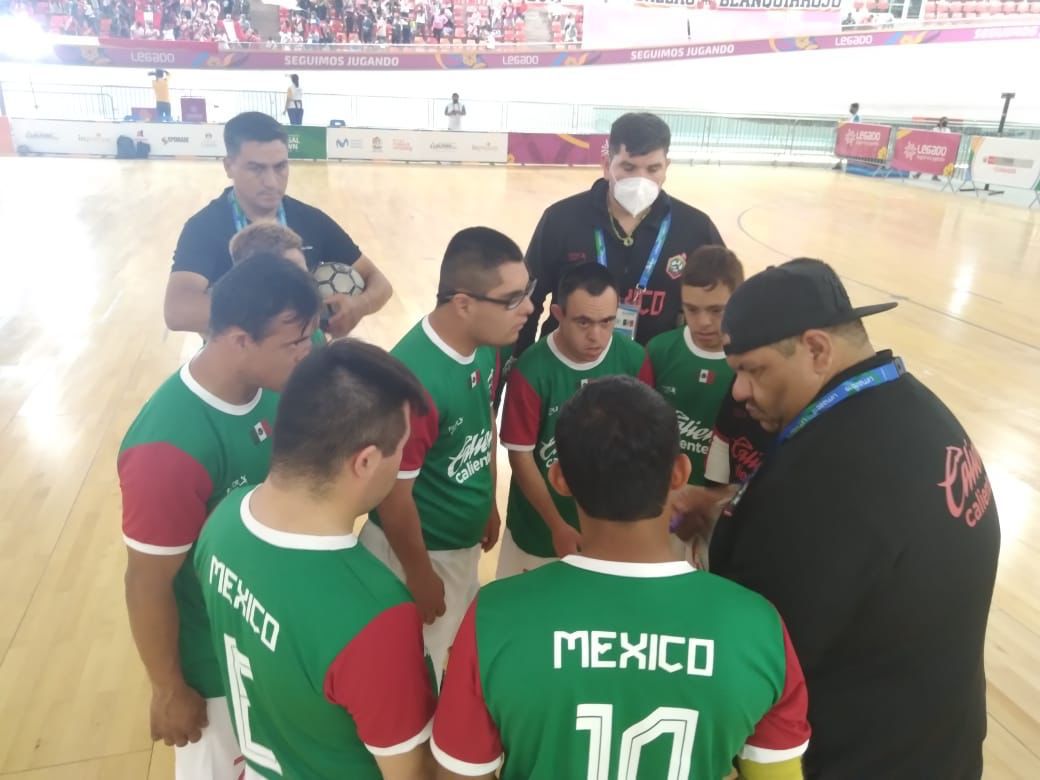 Busca México pase en III Copa Mundial de Futbol Sala para personas con Síndrome de Down Lima 2022