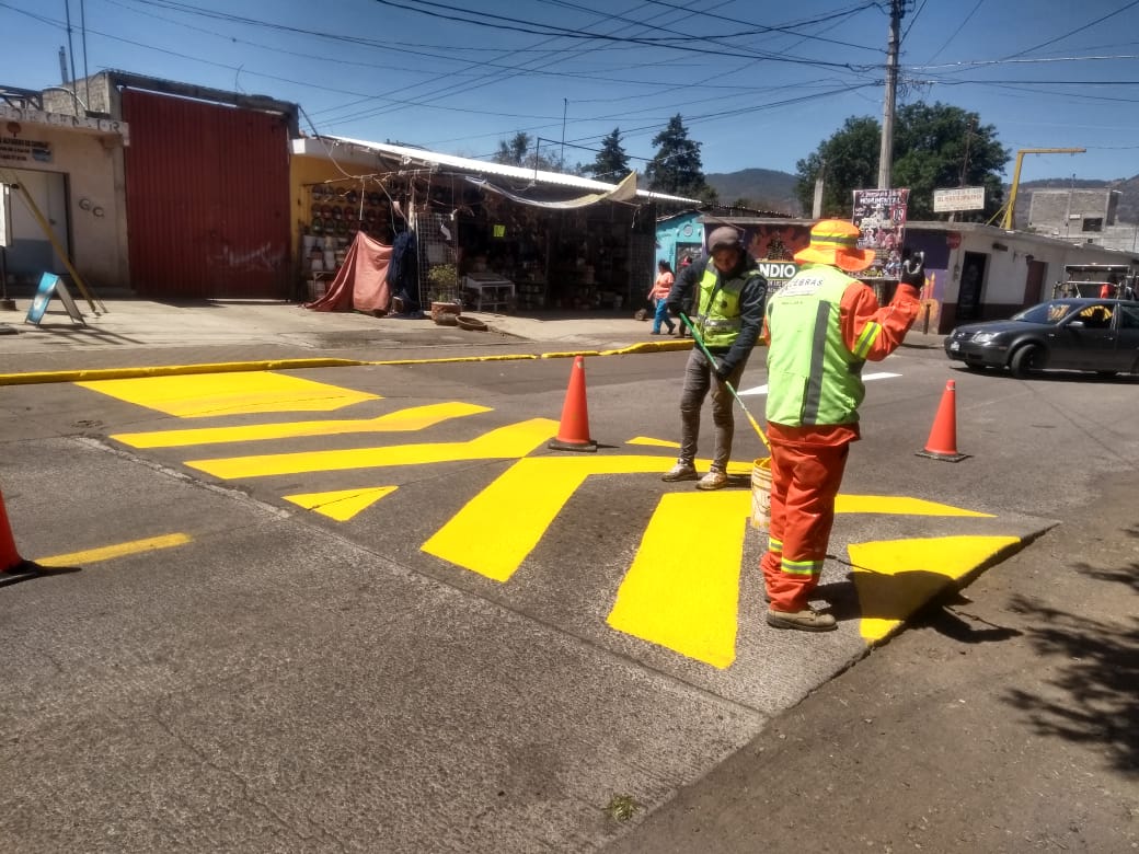 Concluye la SEDUM los trabajos de Balizamiento en Capula