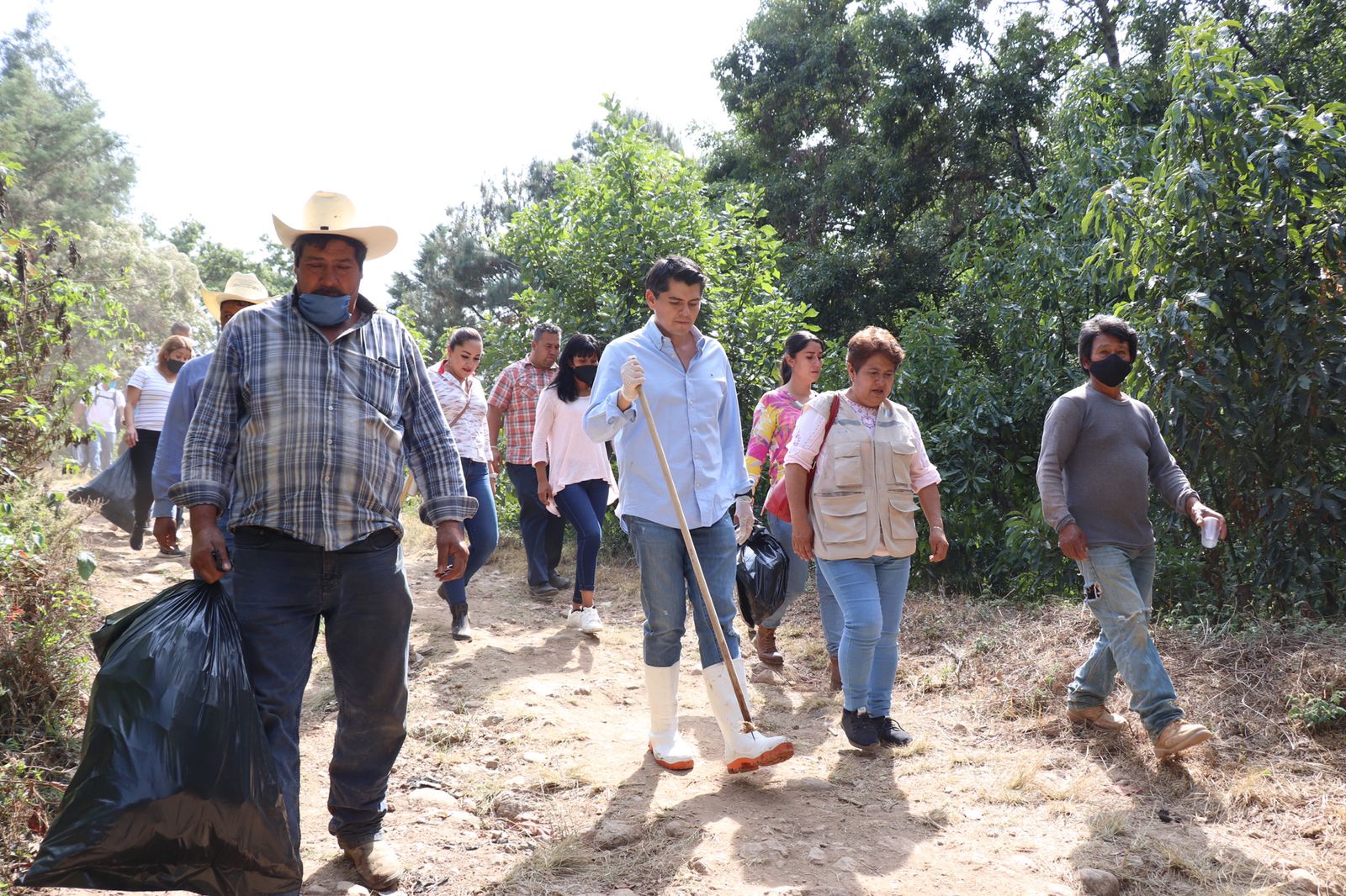 Encabeza Toño Ixtláhuac saneamiento de la cuenca del Río San Juan