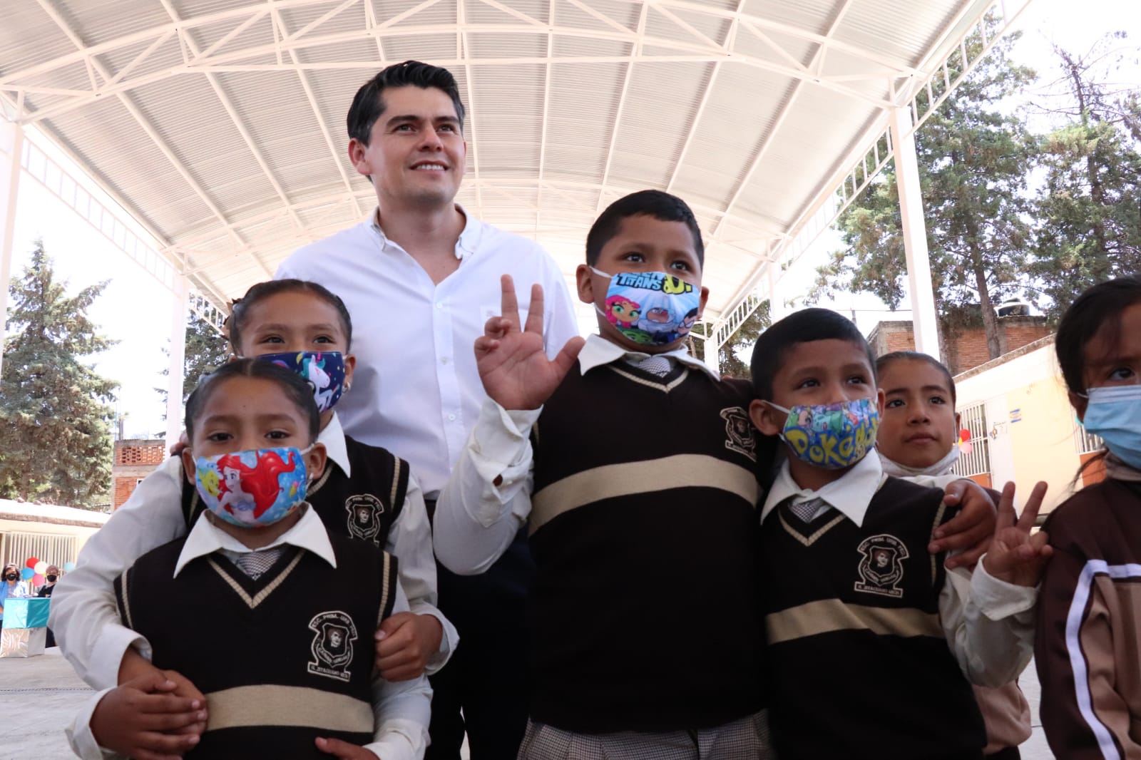 Domo de la primaria Carmen Serdán dignifica a su comunidad educativa
