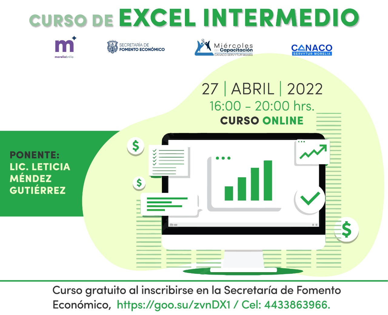 Invita SEFECO a los miércoles de capacitación en CANACO
