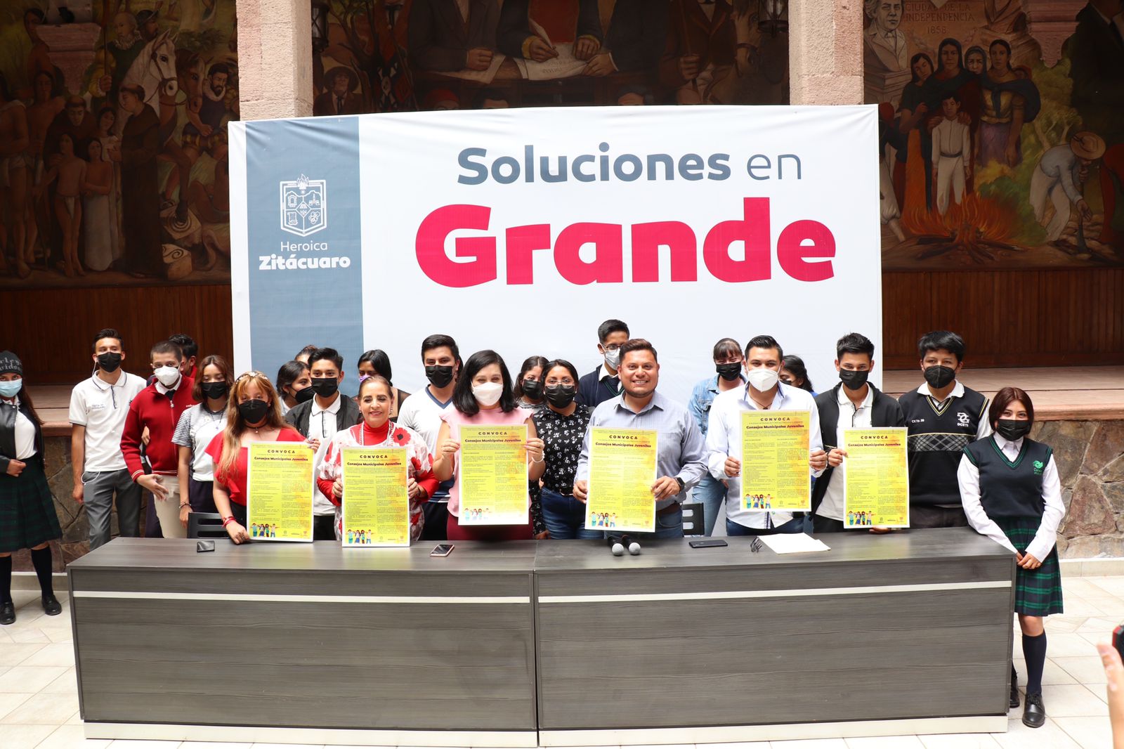 Convoca Gobierno de Zitácuaro a jóvenes a formar parte de los Consejos Municipales