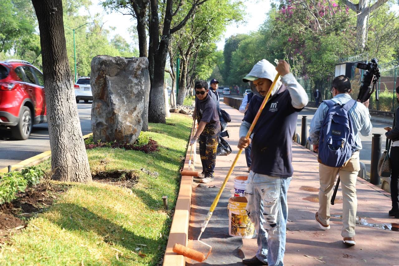 Supervisa Alfonso Martínez intervención integral en calzada Benito Juárez