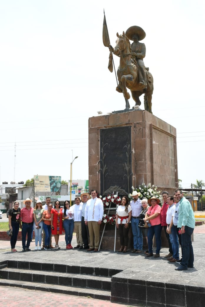 Convoca Memo Valencia a gobierno estatal a honrar memoria de Emiliano Zapata