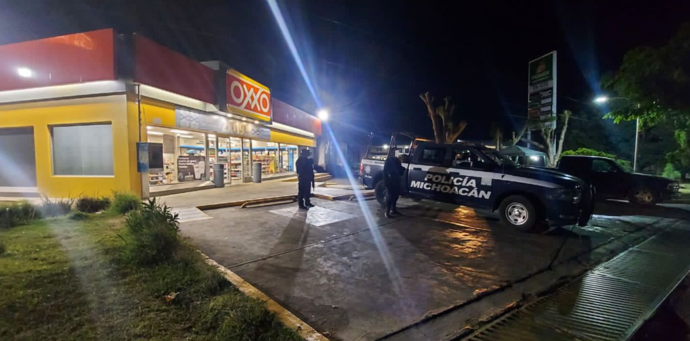 SSP mantiene monitoreo en tiendas de conveniencia, en Uruapan.