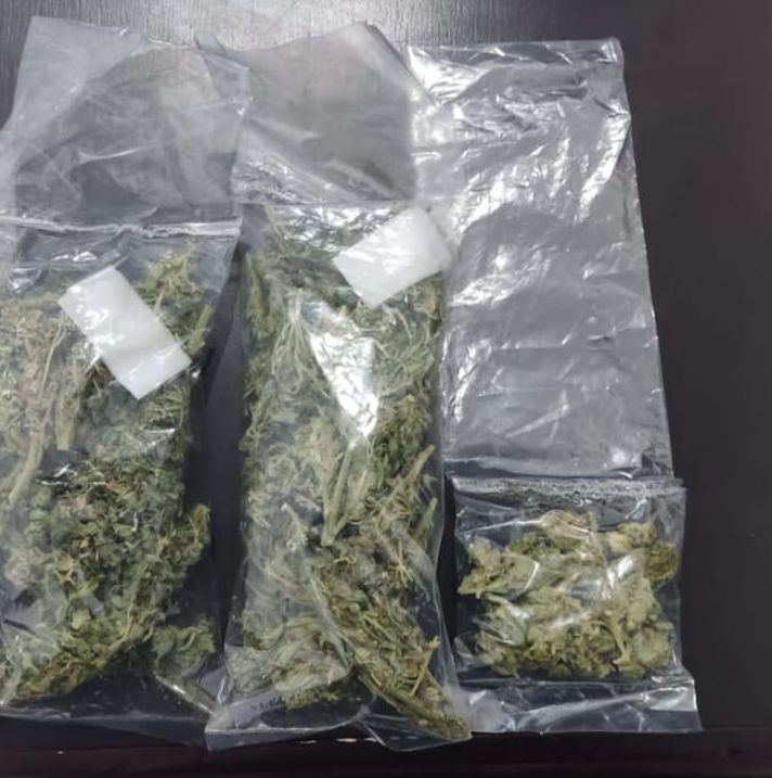 En Hidalgo, SSP detiene a uno en posesión de marihuana.