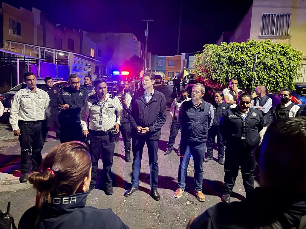 Alfonso Martínez lamenta fallecimiento de oficial de la Policía de Morelia.