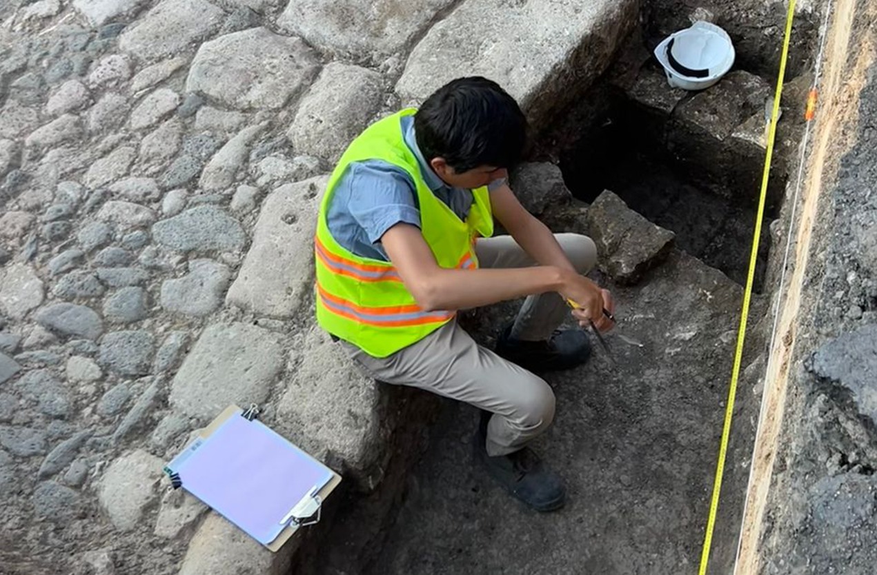 Monitorea SCOP, hallazgo de vestigios arqueológicos en obra de salida a Salamanca.