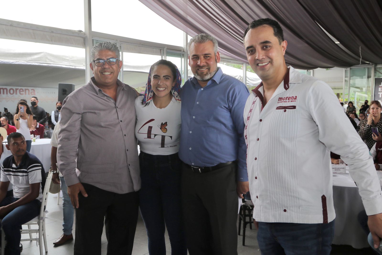 Morena impulsa el cambio generacional de la política en Michoacán: Bedolla.