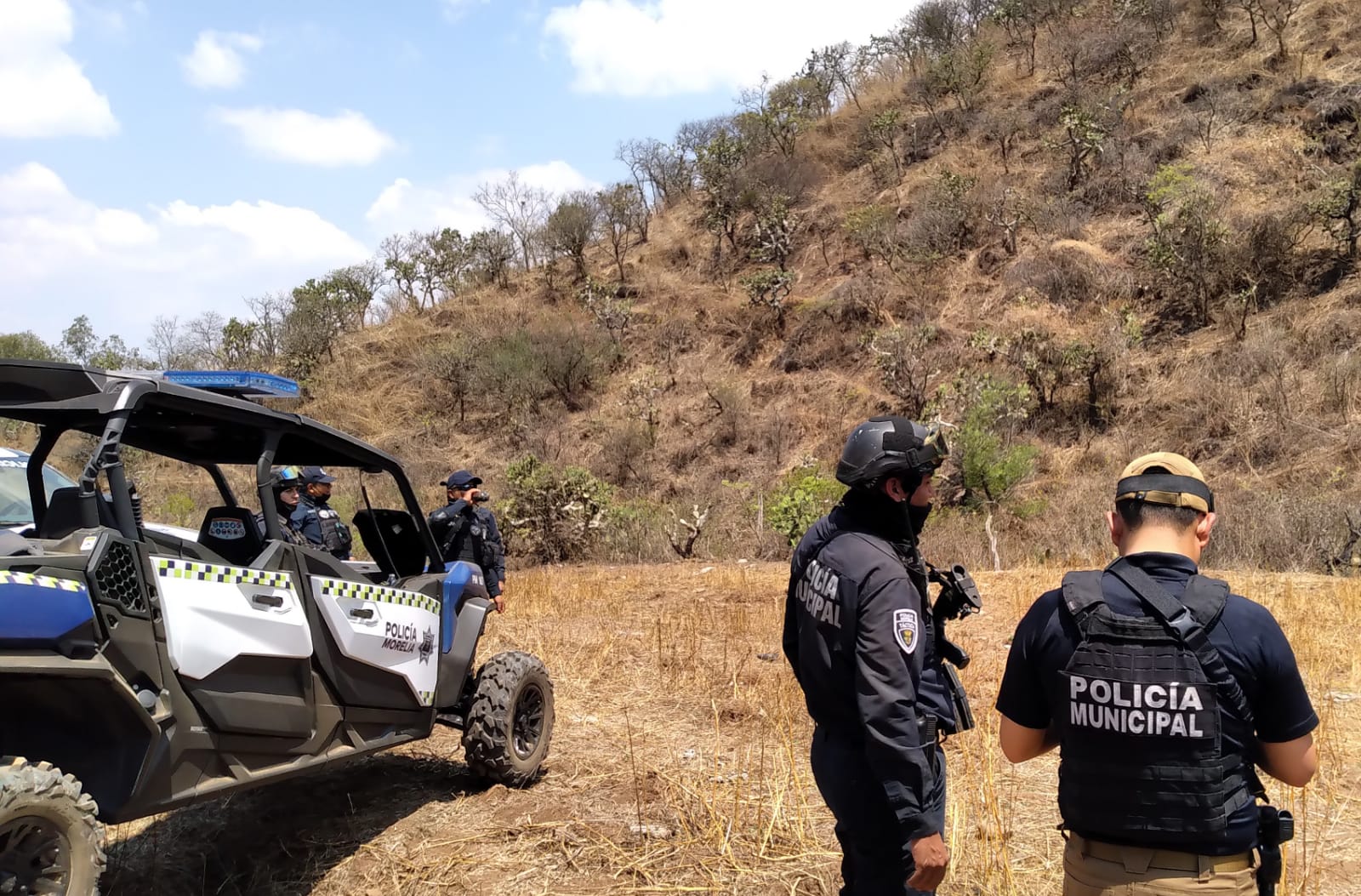 Policía Morelia realiza operativo rural.