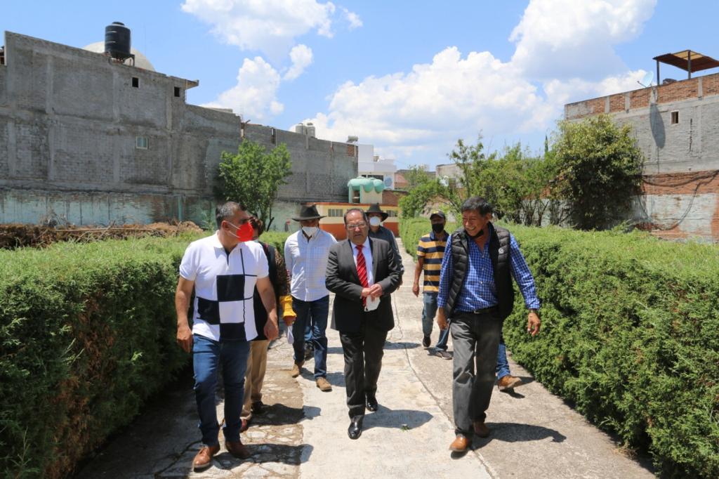El alcalde José Luis Téllez y regidores visitaron la Escuela Primaria Urbana Federal Melchor Ocampo.