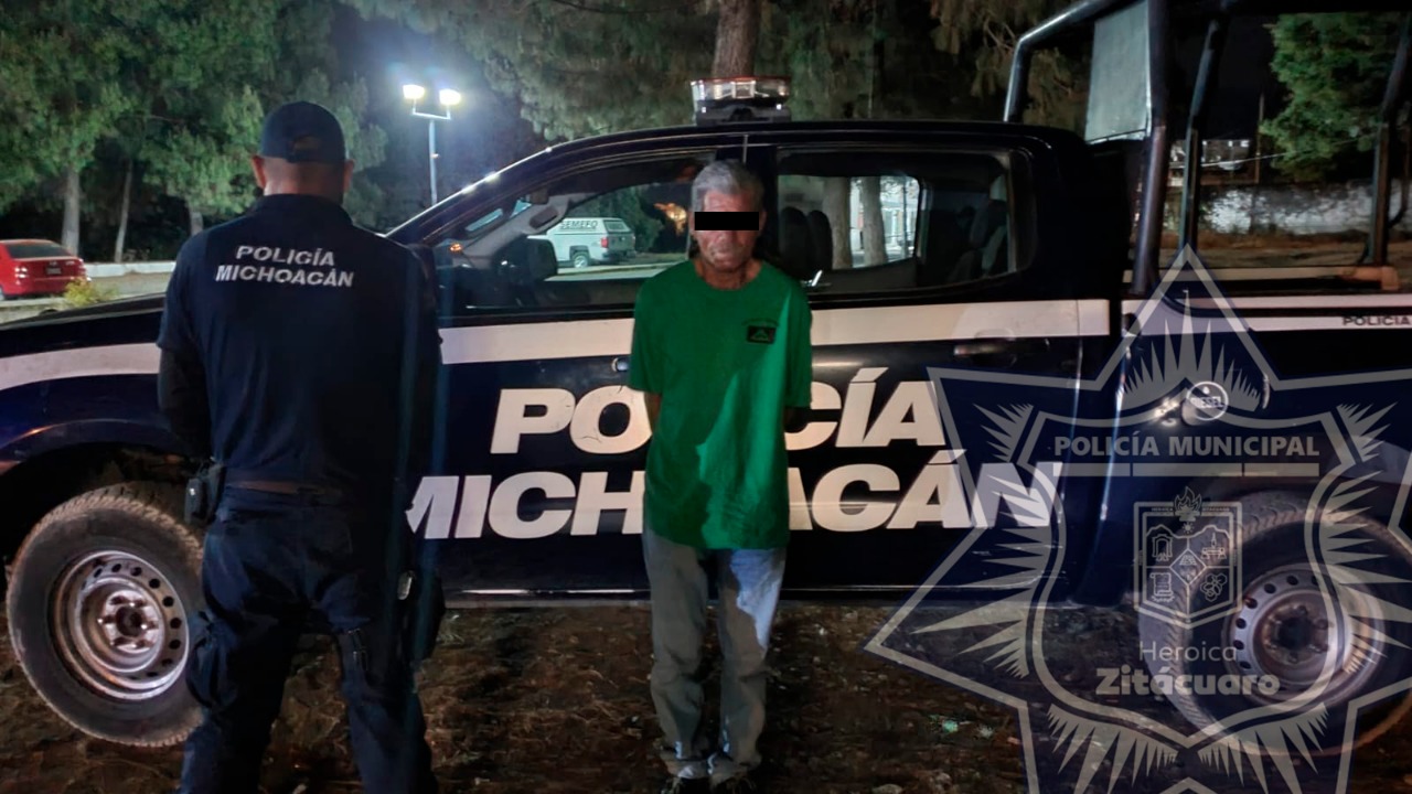 Detiene la Policía Heroica a sujeto por allanamiento de morada