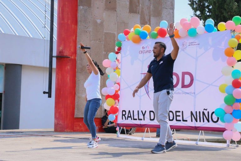 Festeja Cecufid a las niñas y niños de los CDD con Rally Deportivo.
