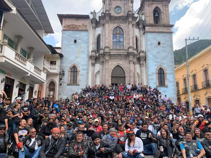 Caravana Motociclista de Don Mundo por el País de la Mariposa Monarca de Ciudad Hidalgo a Zitácuaro