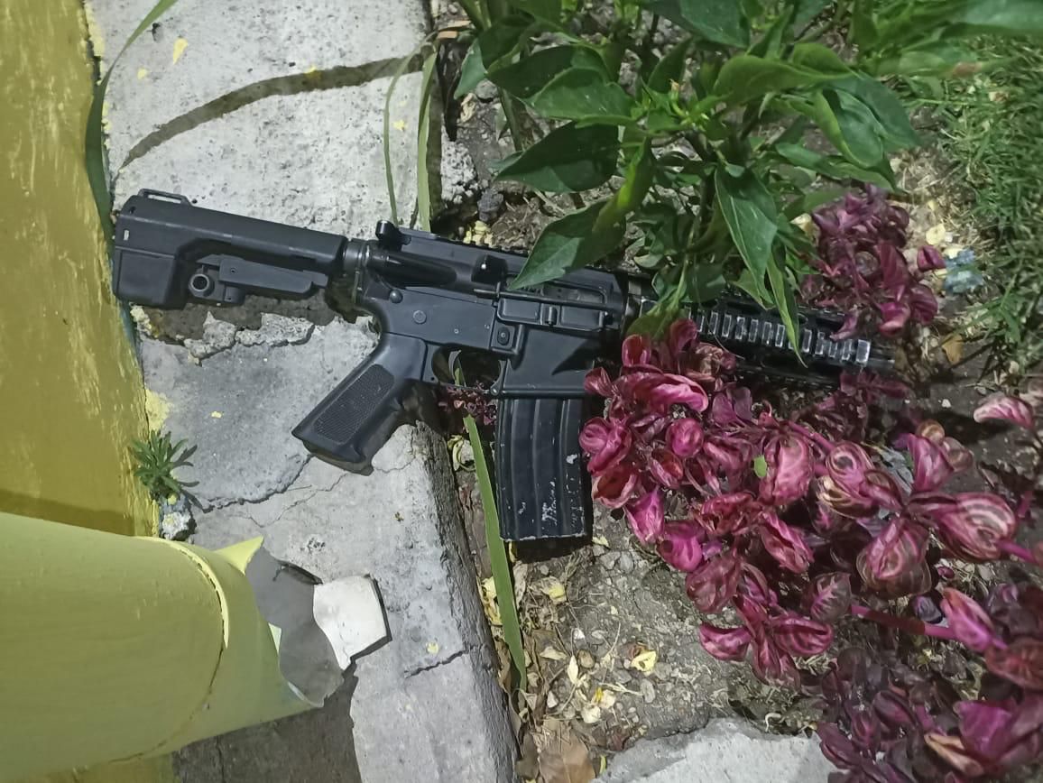 En Jiquilpan, SSP asegura un arma de fuego relacionada a hechos ilícitos