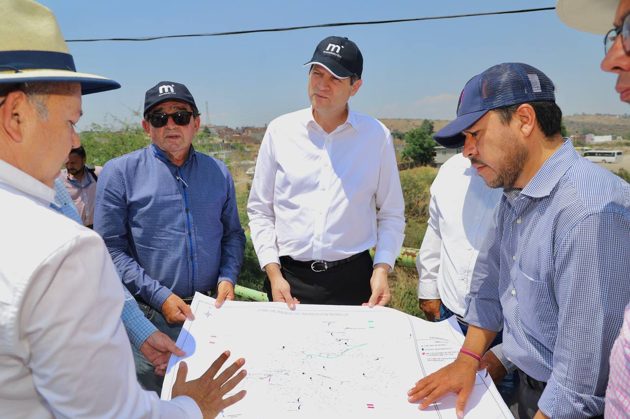 Supervisa Alfonso Martínez avances en limpieza del Río Grande