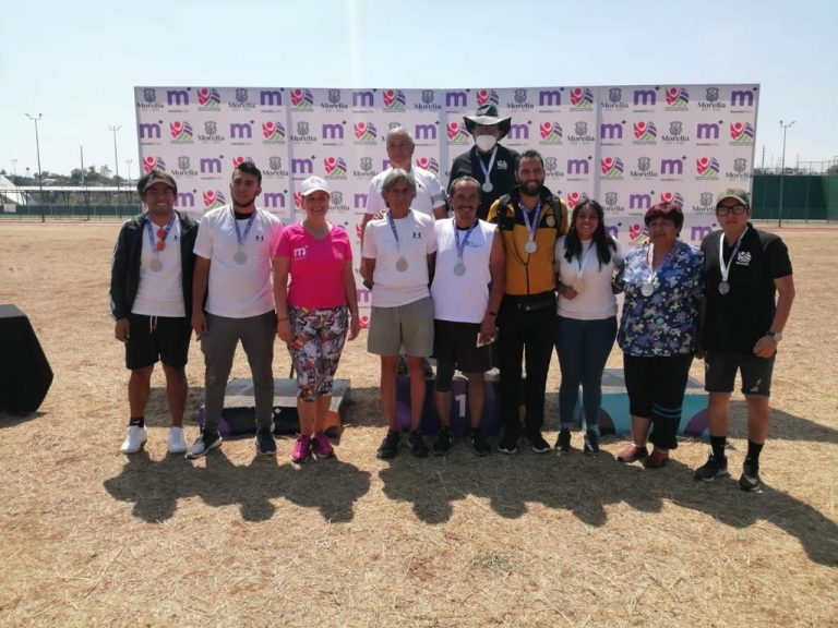 Arrasa Michoacán en atletismo dentro de los Juegos Nacionales de Adultos Mayores y Atletas Máster.