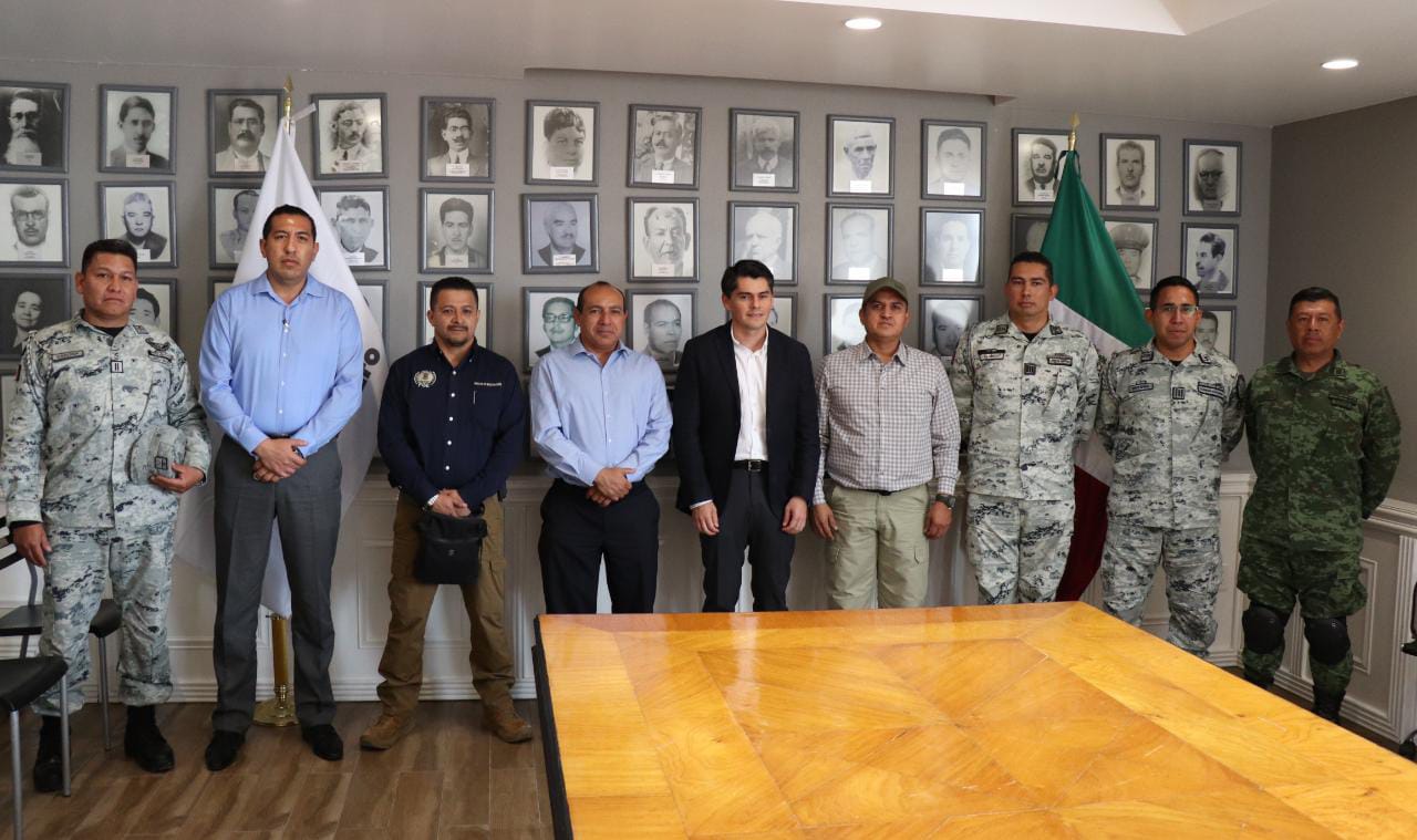 Sostiene reunión Mesa de Seguridad en Zitácuaro 