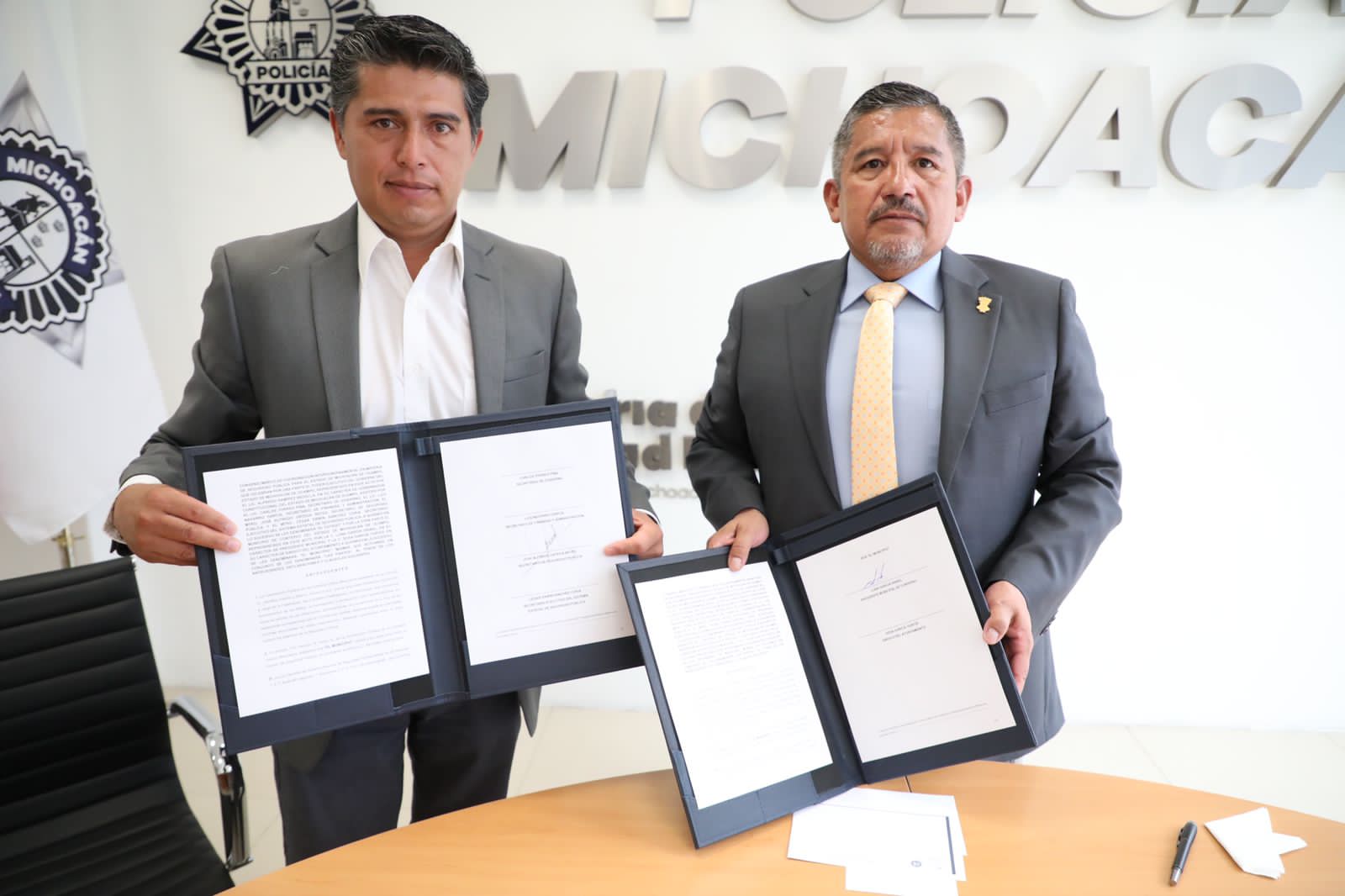 Contepec, municipio número 46 en firmar el Convenio Marco de Coordinación Intergubernamental en Materia de Seguridad Pública: SSP.