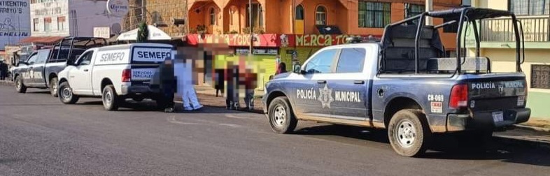 Muere un hombre en la Av. Morelos presuntamente fue atropellado por una patrulla de la Policía Municipal.