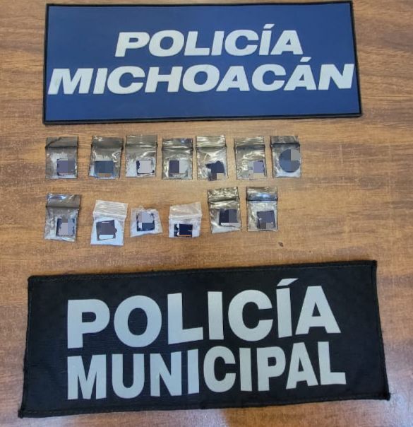 SSP detiene a presunto distribuidor de droga, en Zamora.