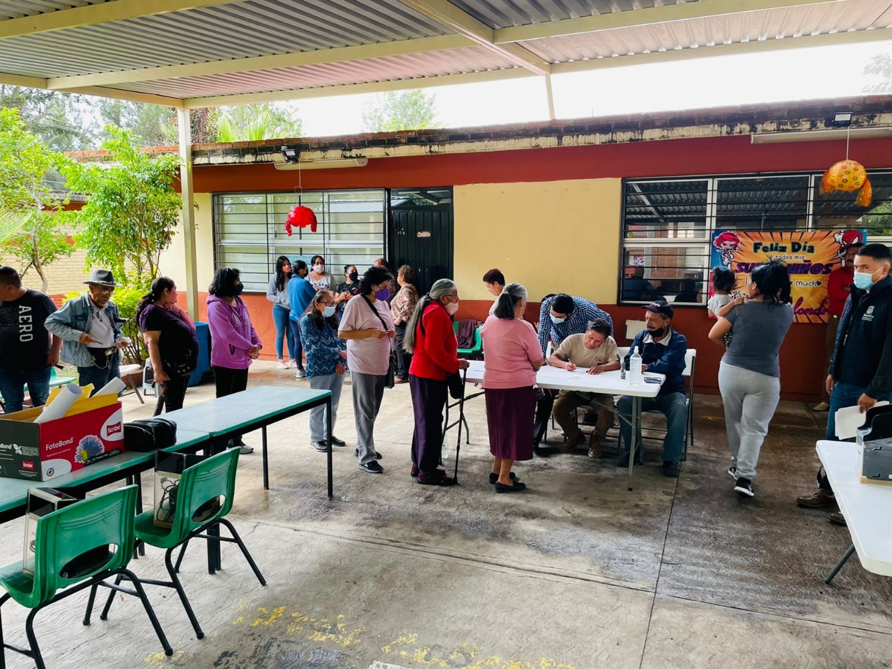 Nuevos Encargados del Orden en Ampliación Cayetano Andrade y Vivero Indeco.