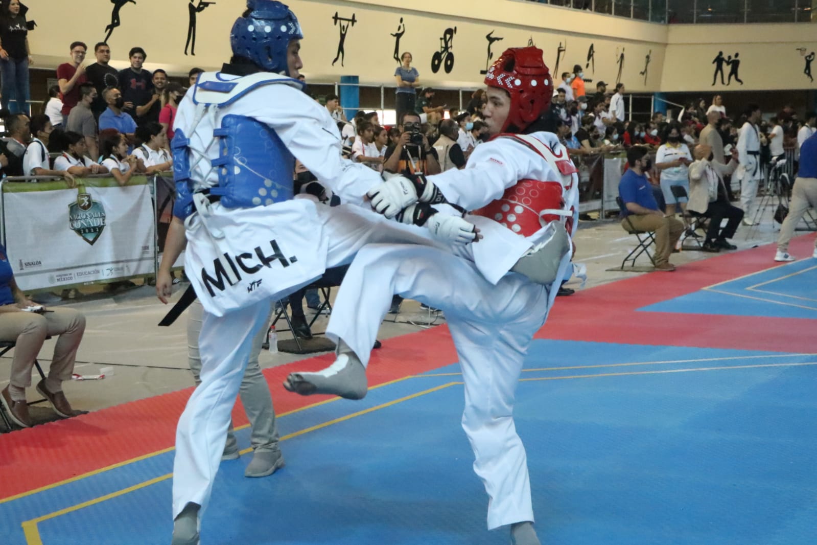 Continúa taekwondo con la cosecha de medallas en Nacionales Conade 2022