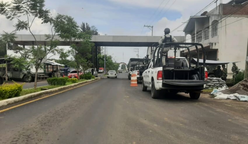 SSP, SEDENA y Policía Municipal continúan con operatividad en la BOI de Nuevo San Juan