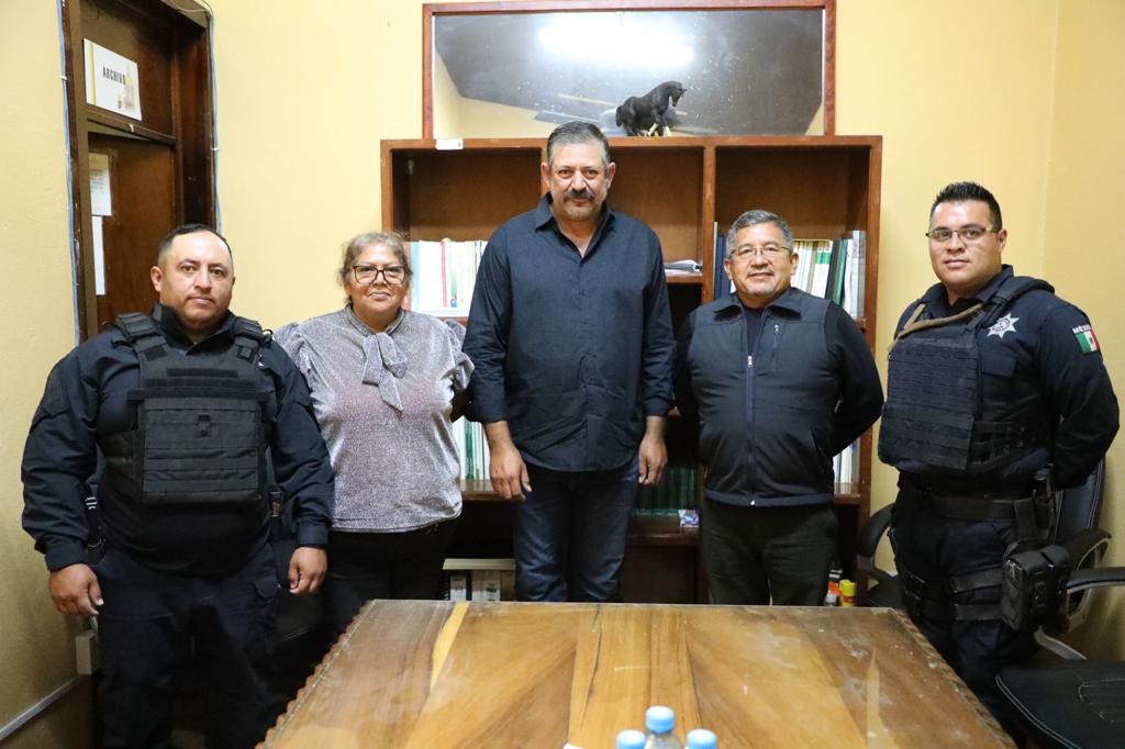 Titular de SSP coordina trabajos conjuntos con  los municipios de Churintzio, Panindícuaro y Tlazazalca